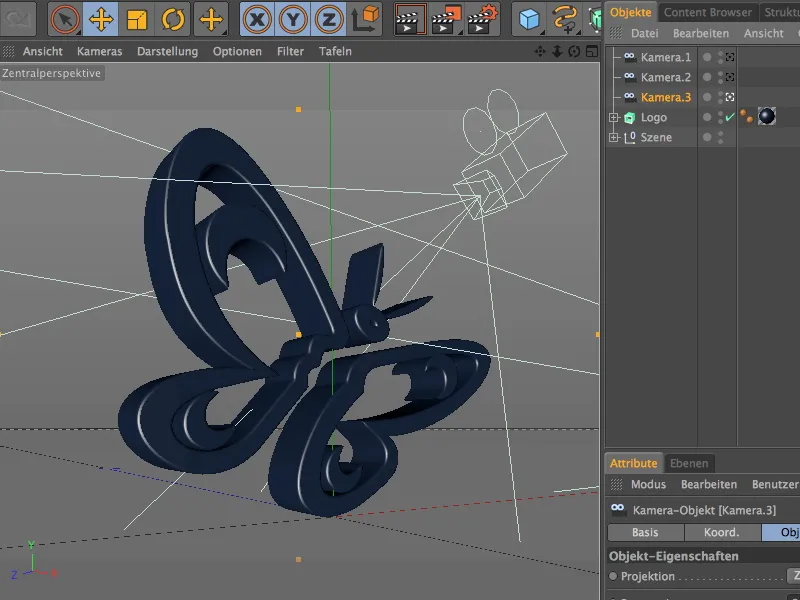 New in Release 14 - Camera morph for tracking shots