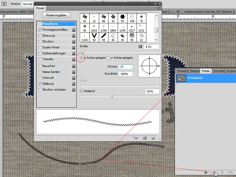 Stikprøveeffekter for typografi