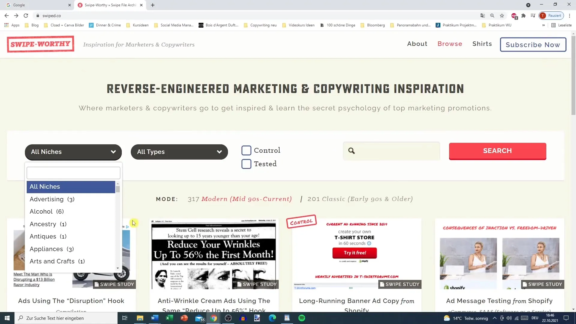 Archivos para swipe de copywriting: Consejos y trucos