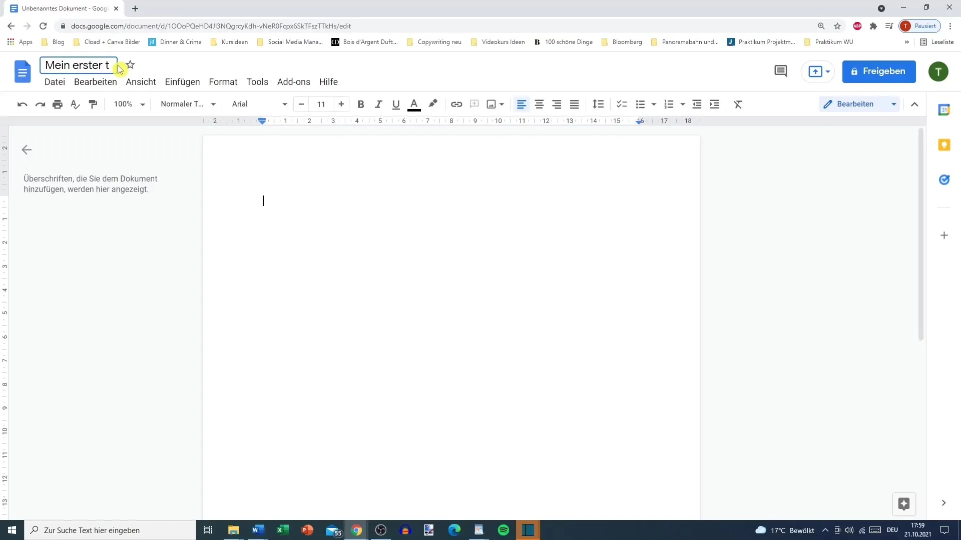 Escribir textos gratuitamente con Google Docs