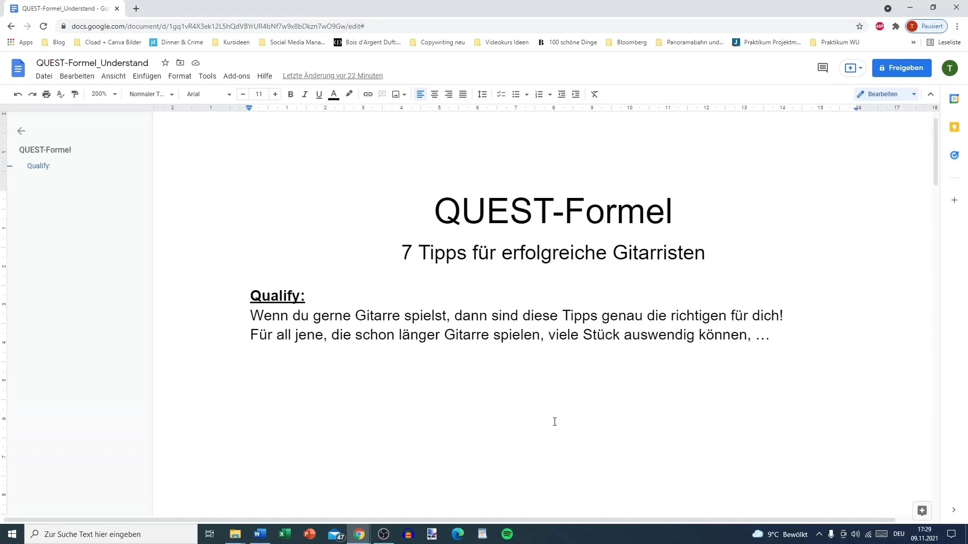 Comprensión emocional en copywriting: Método QUEST