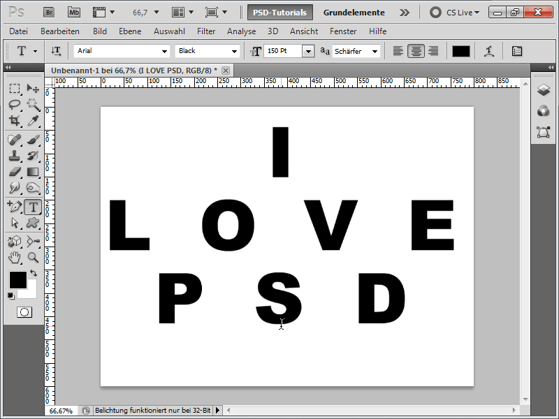 3D-Typo-Razpršilni učinek