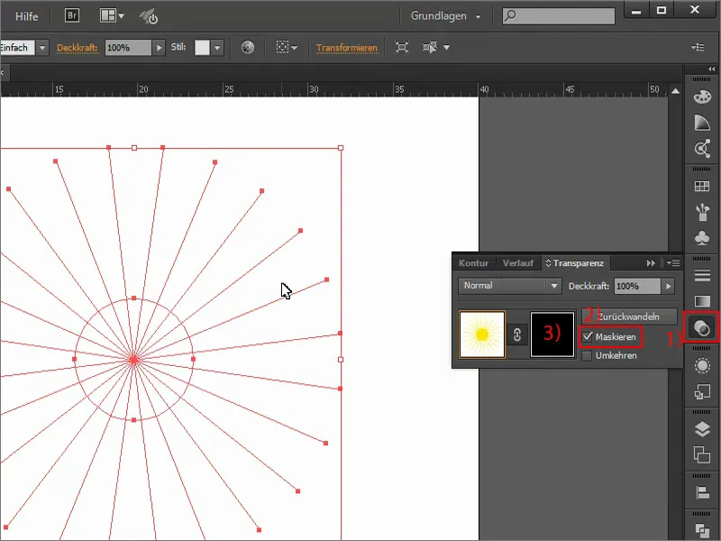 Tips & Tricks for Adobe Illustrator: Create a sun