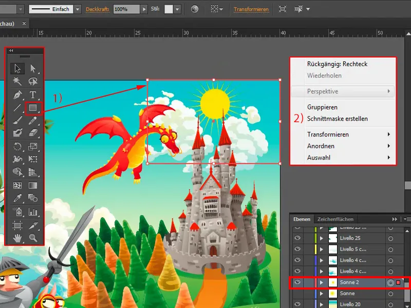 Tips & Tricks for Adobe Illustrator: Create a sun