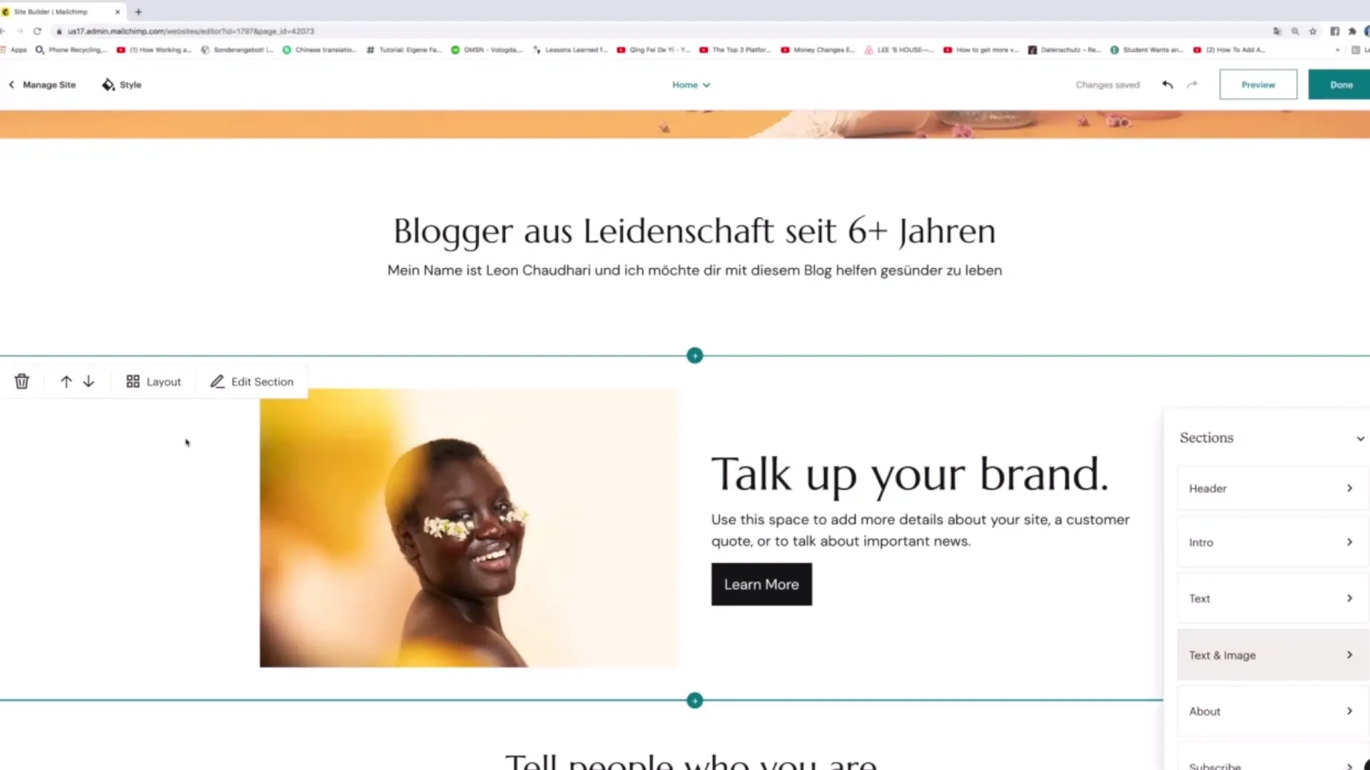 Website maken met Mailchimp - Stap voor stap