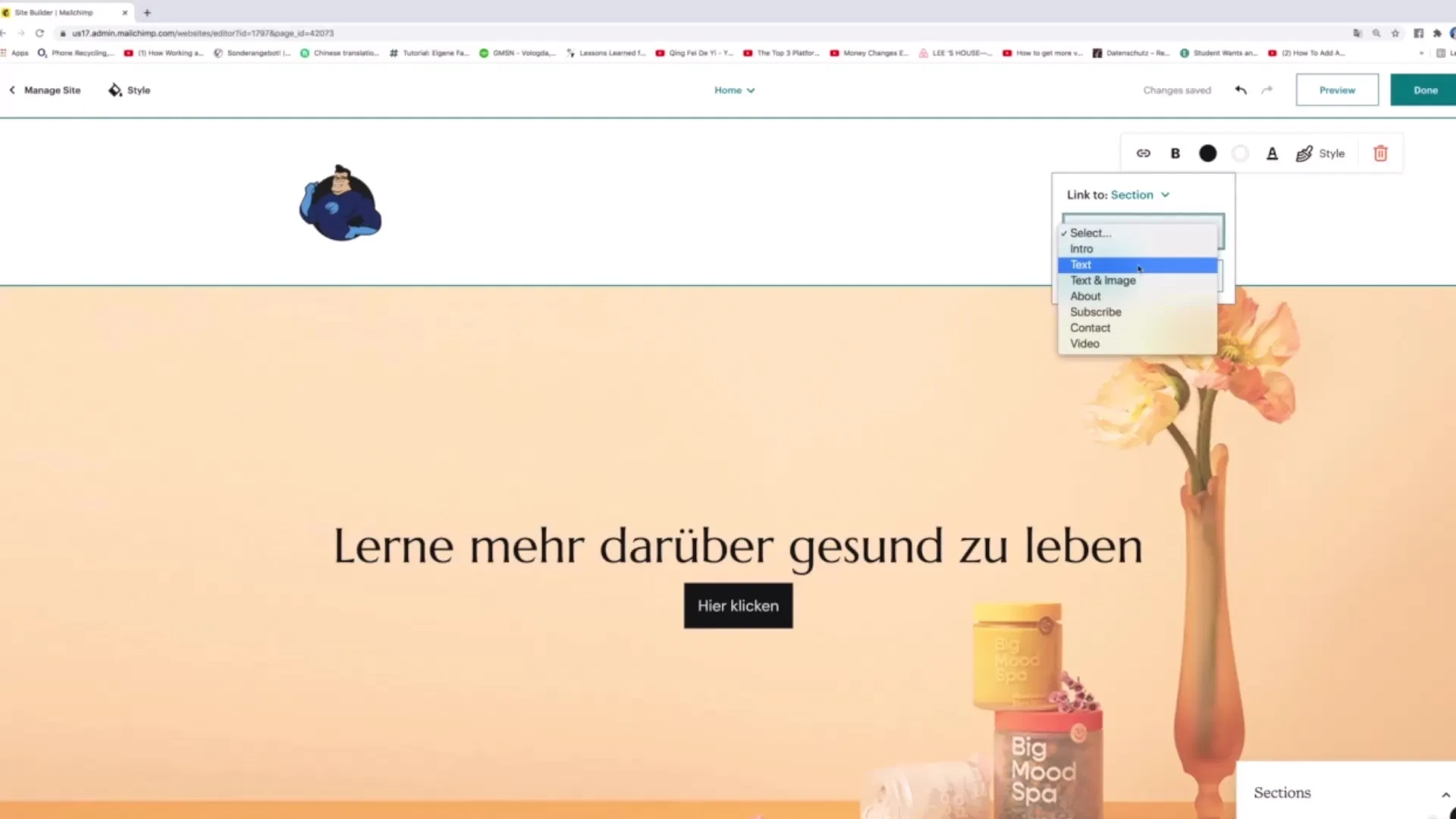 Website maken met Mailchimp - Stap voor stap