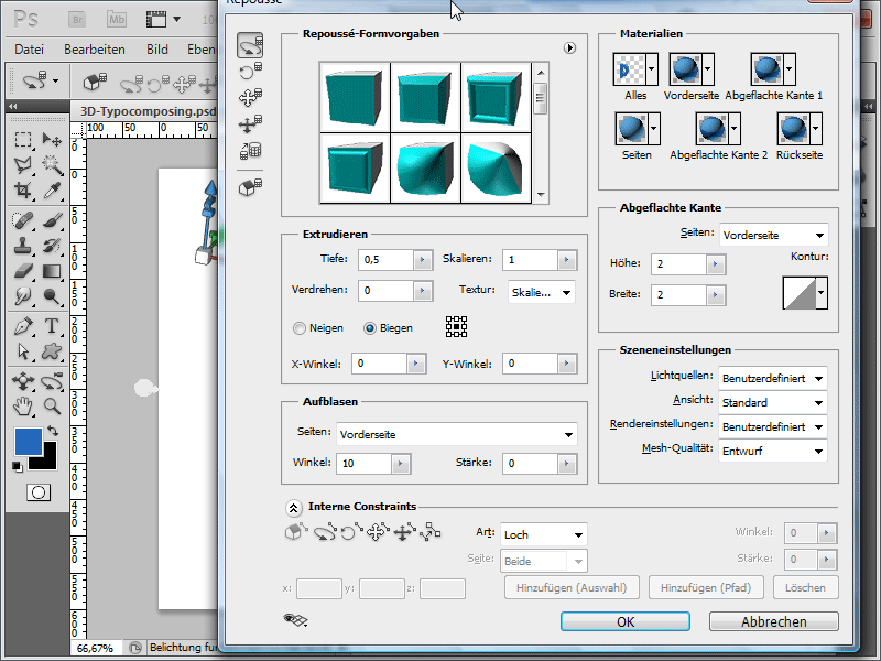 Tipocomposição 3D