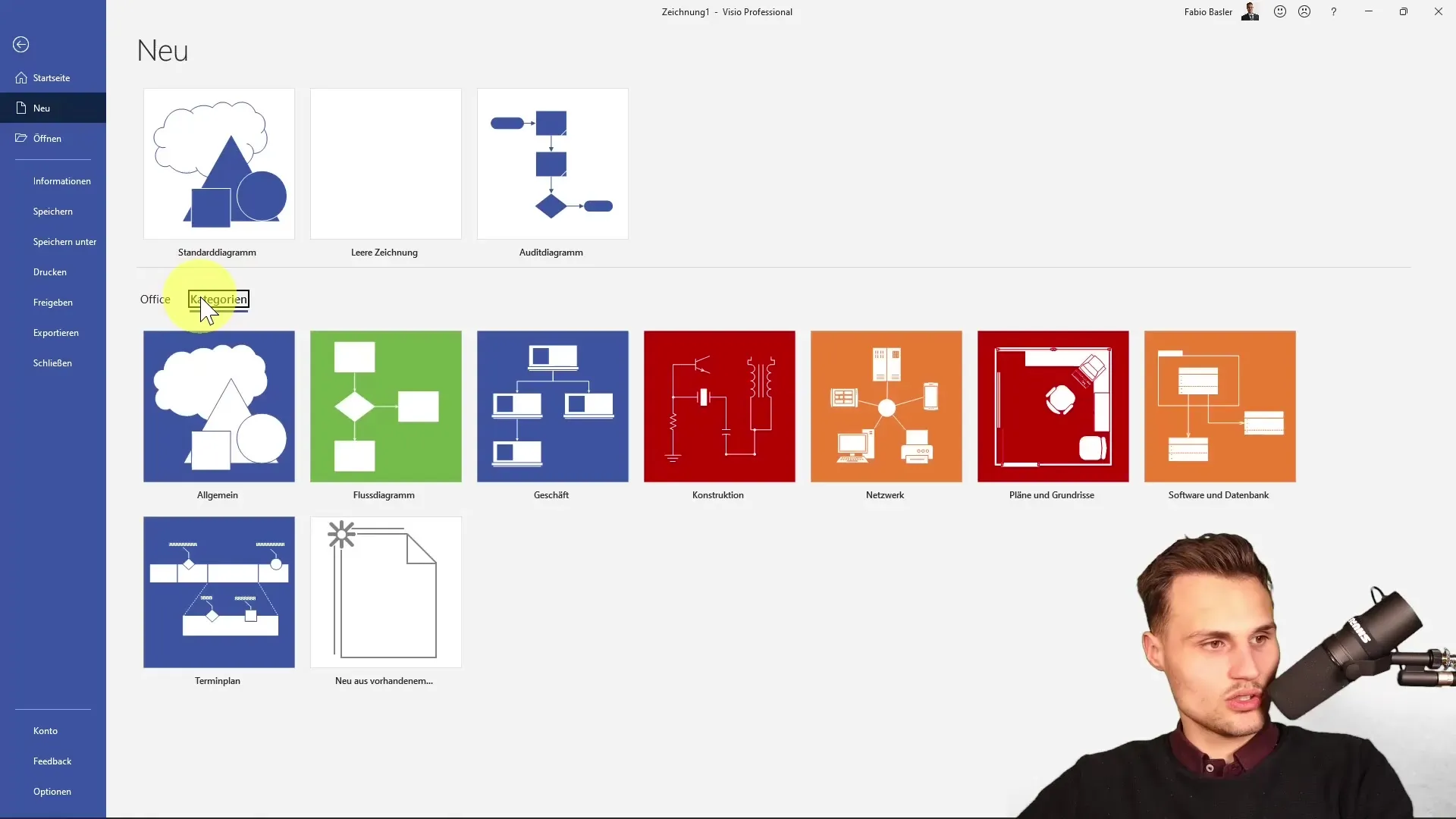 Unleash the potential of Visio with standard templates