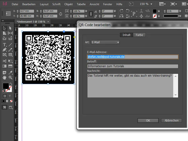 Nouveautés dans la Creative Cloud : InDesign CC 9 (juin 2013) - QR-Codes