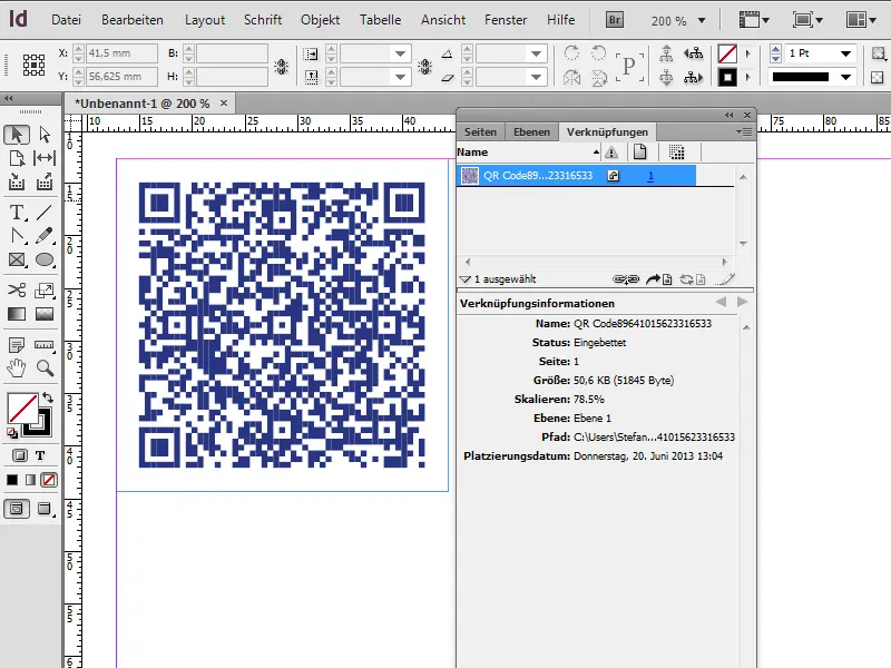 Nouveautés dans le Creative Cloud : InDesign CC 9 (juin 2013) - QR-Codes