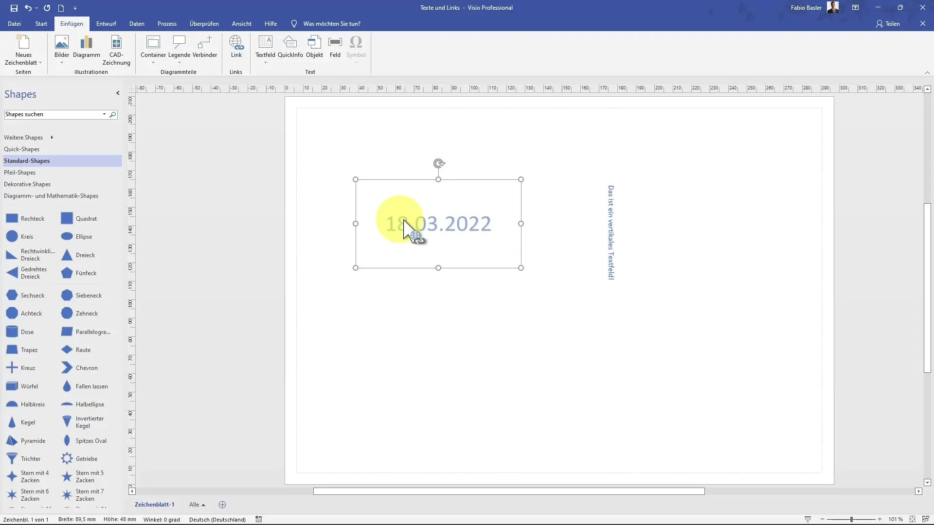 Вставка тексту та посилань у MS Visio стала простішою