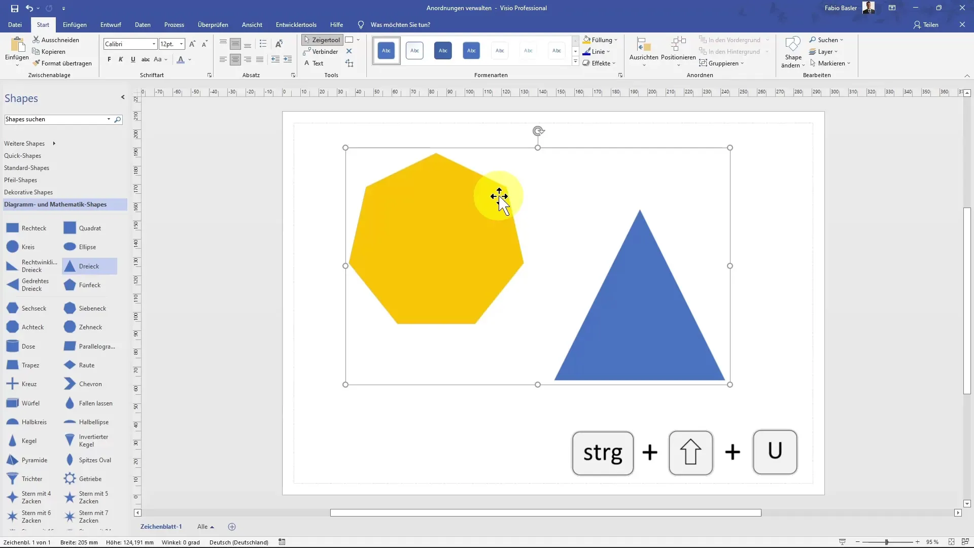 Arrangement of shapes in MS Visio - A guide to management