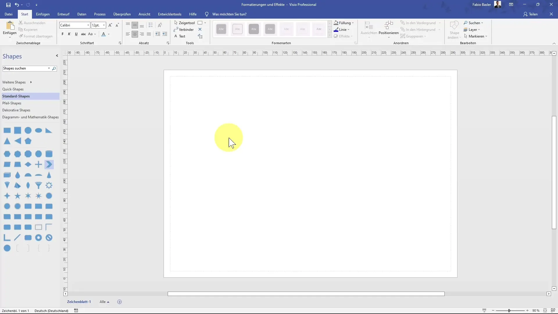 MS Visio: Effective formatting and design adjustments