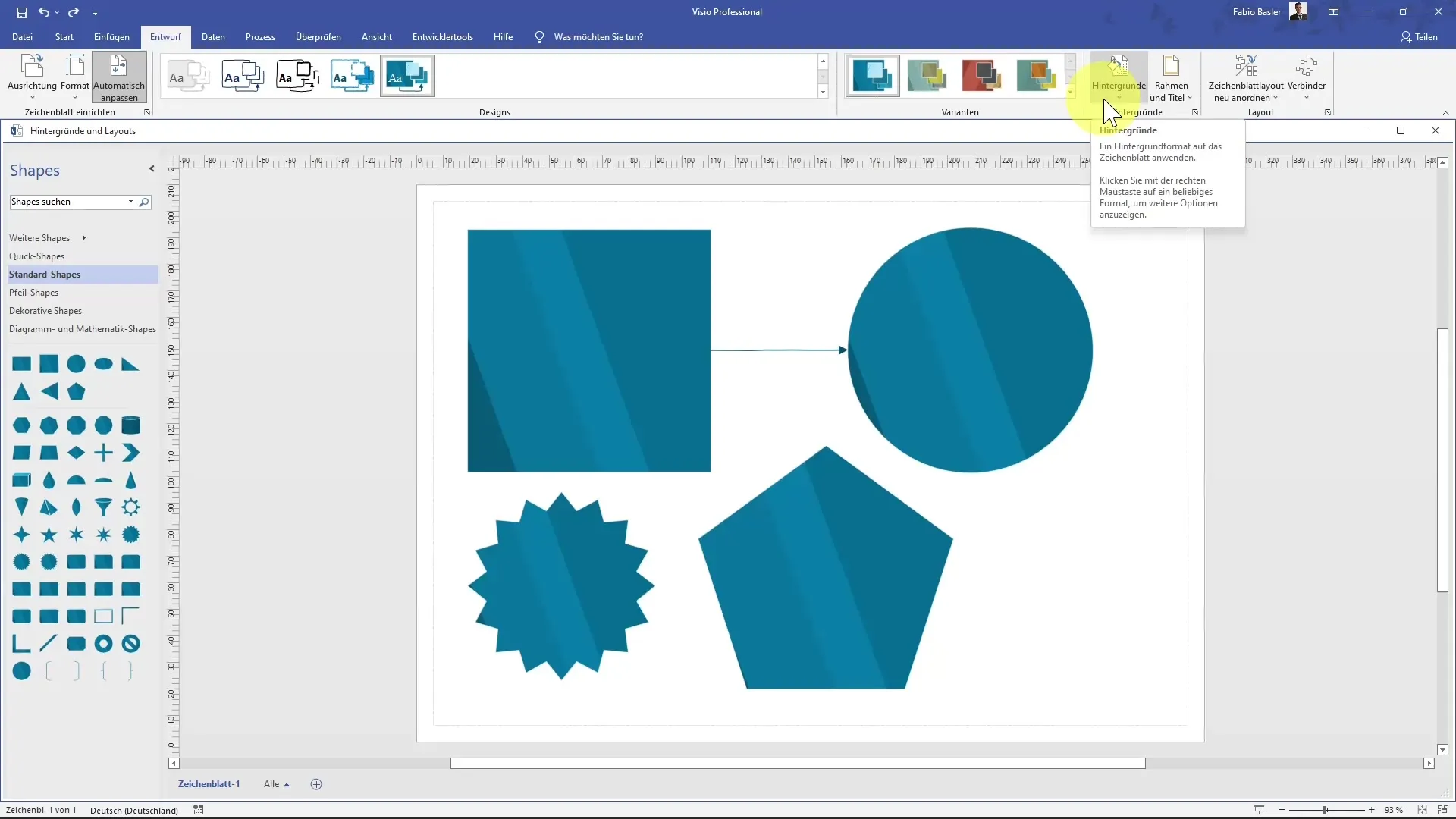 Інструкції щодо ефективного налаштування фонів у MS Visio