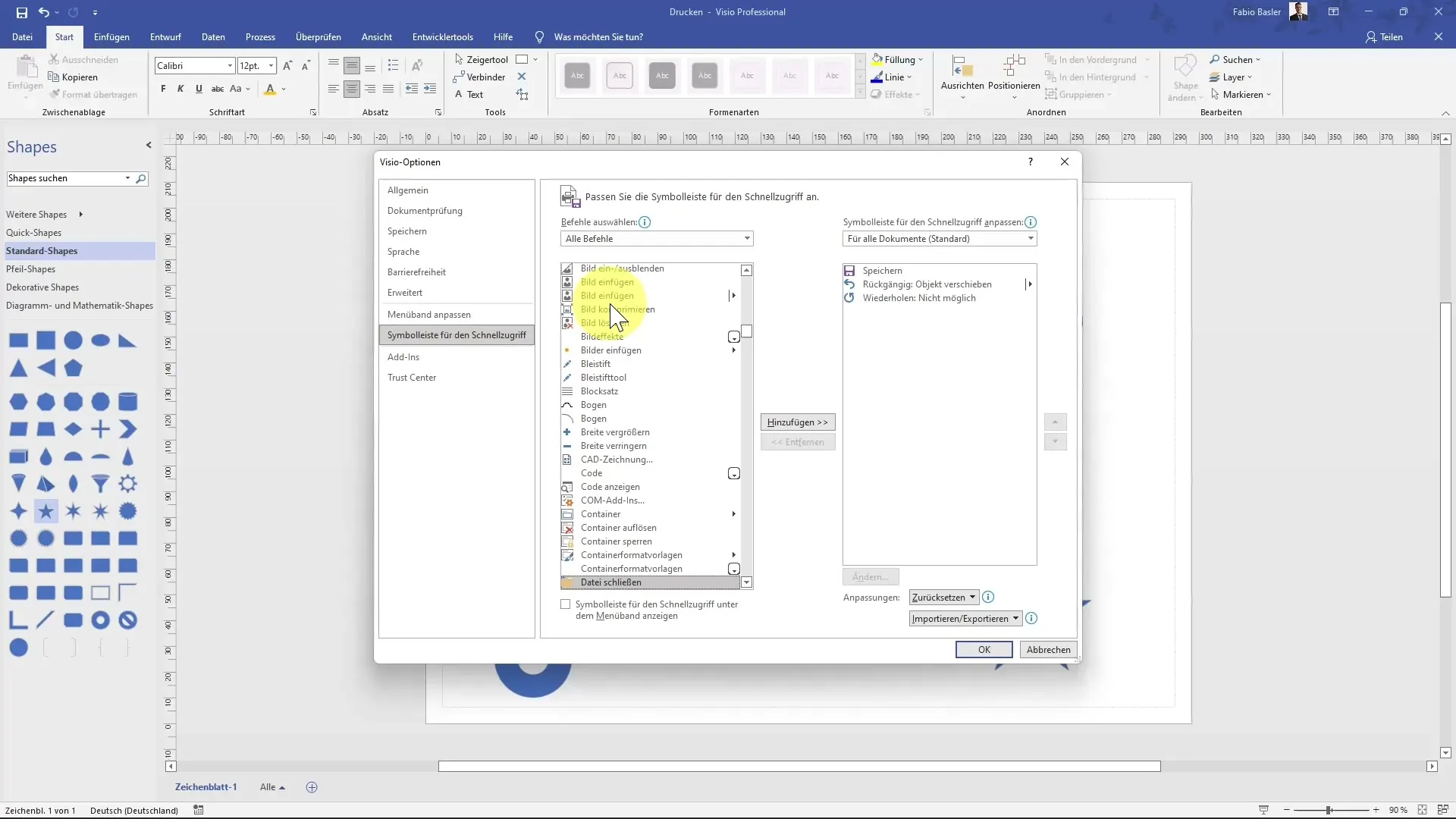 Printing drawings in MS Visio - Step-by-step guide