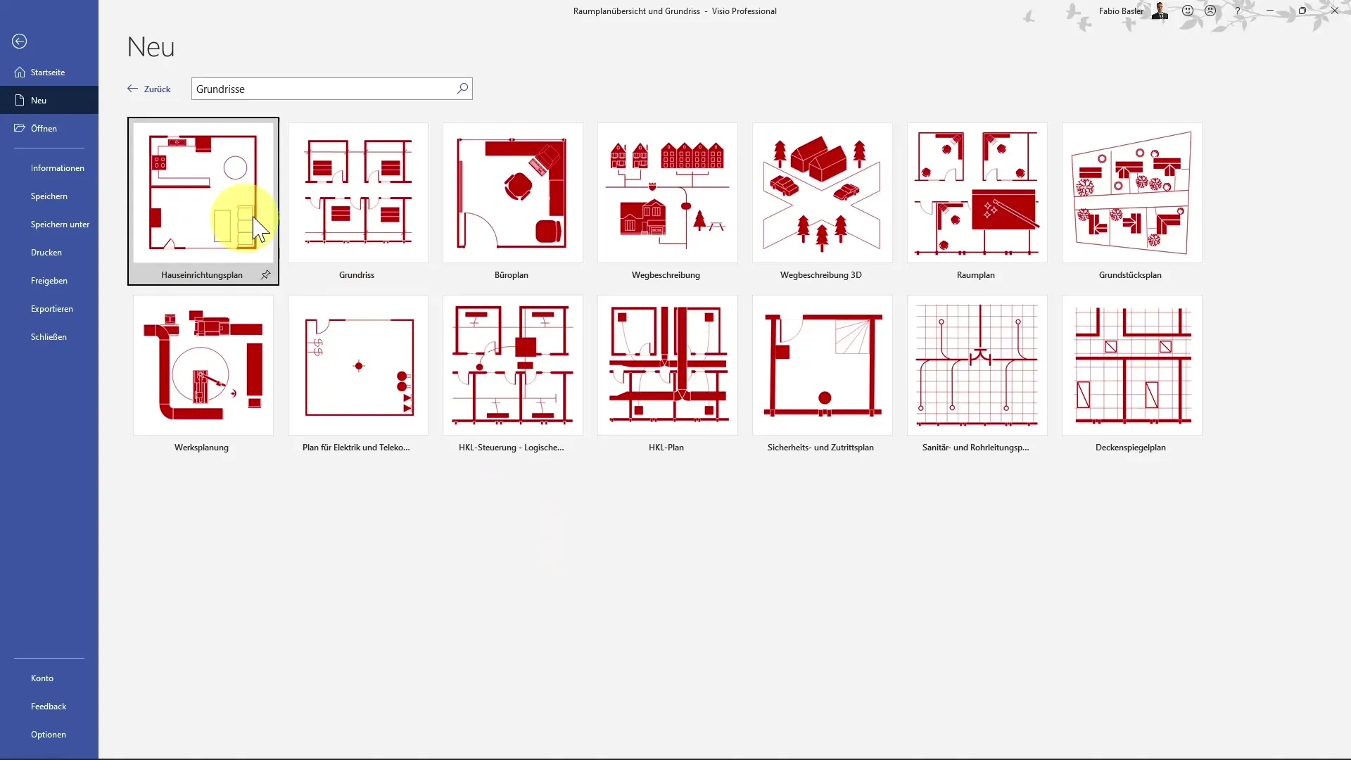 Création de plans d'aménagement dans MS Visio pour les plans et les mises en page