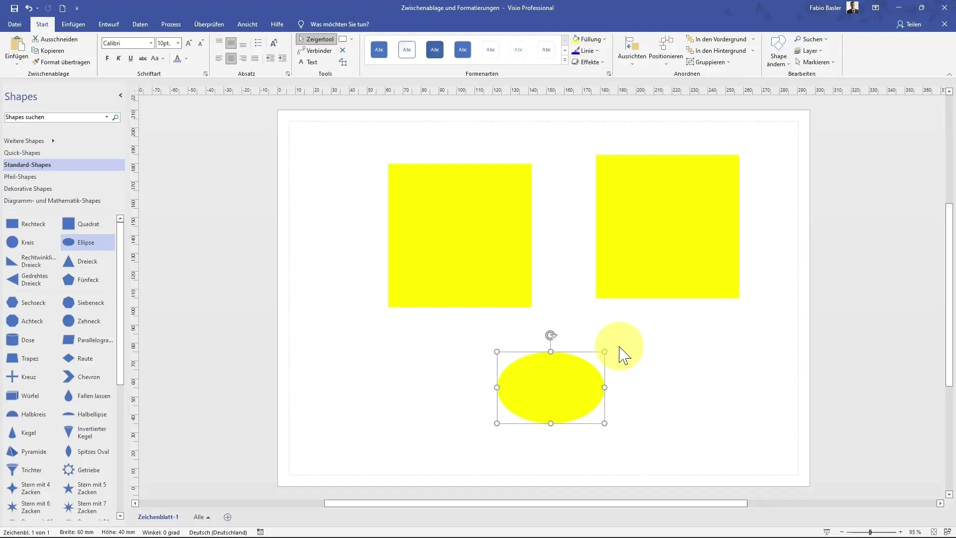 Masterfully utilize MS Visio clipboard and formattings