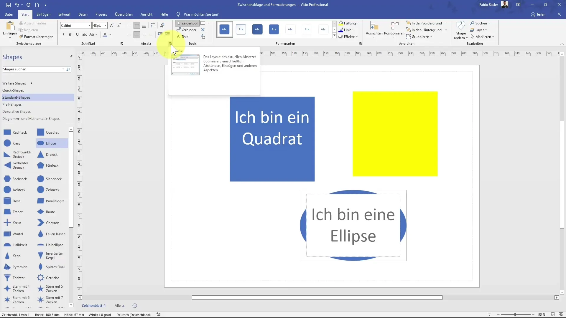 Masterfully utilizing MS Visio clipboard and formatting