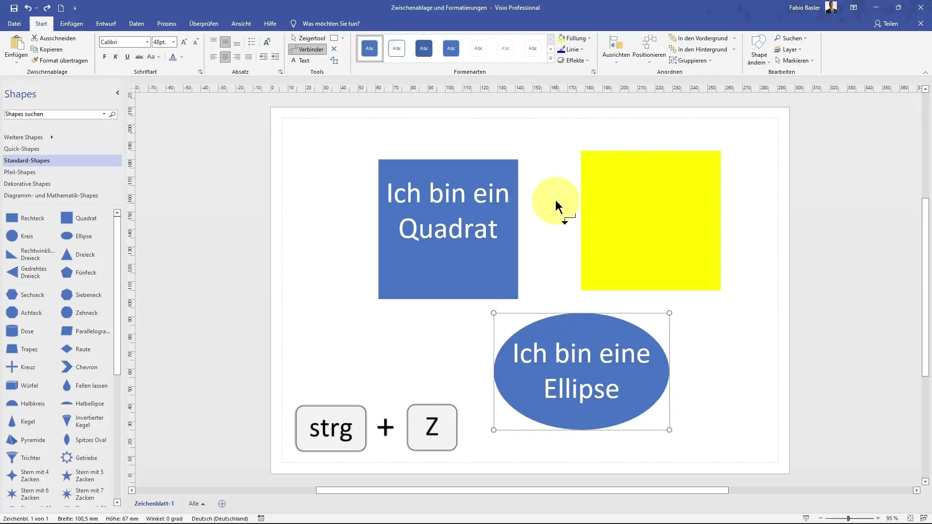 Використання буфера обміну MS Visio та майстерне форматування