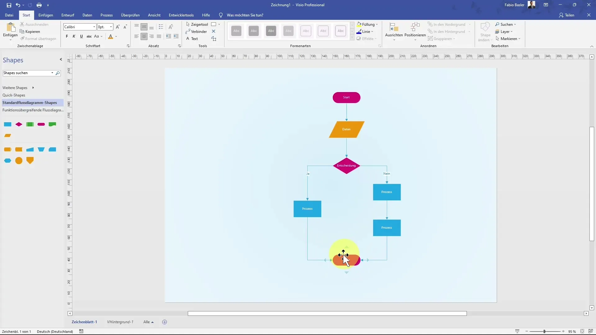 Creating a flowchart in MS Visio made easy