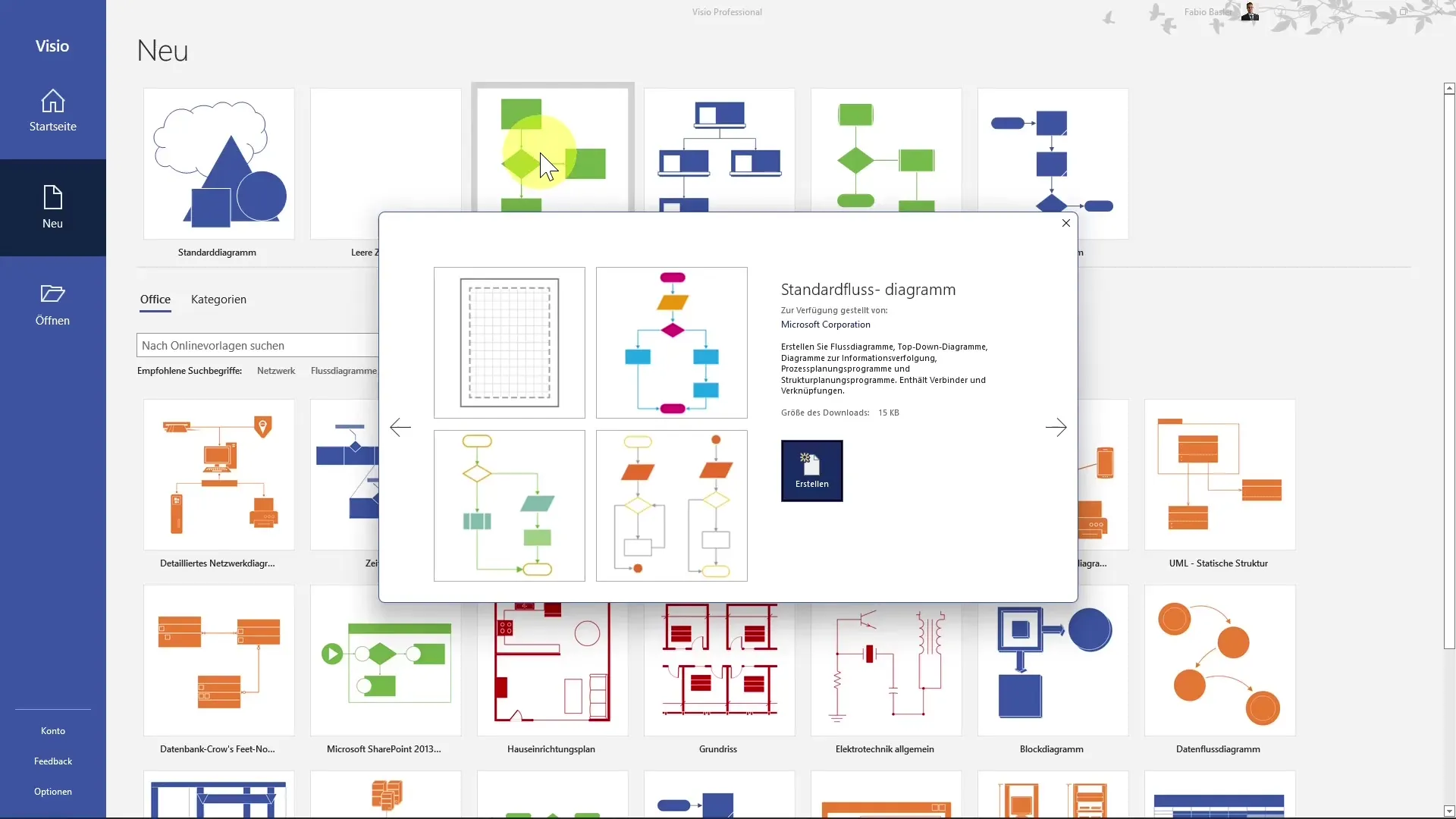 Créer un organigramme sur MS Visio est facile