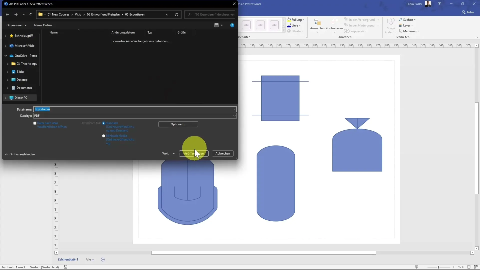 Efficiently export Visio drawing