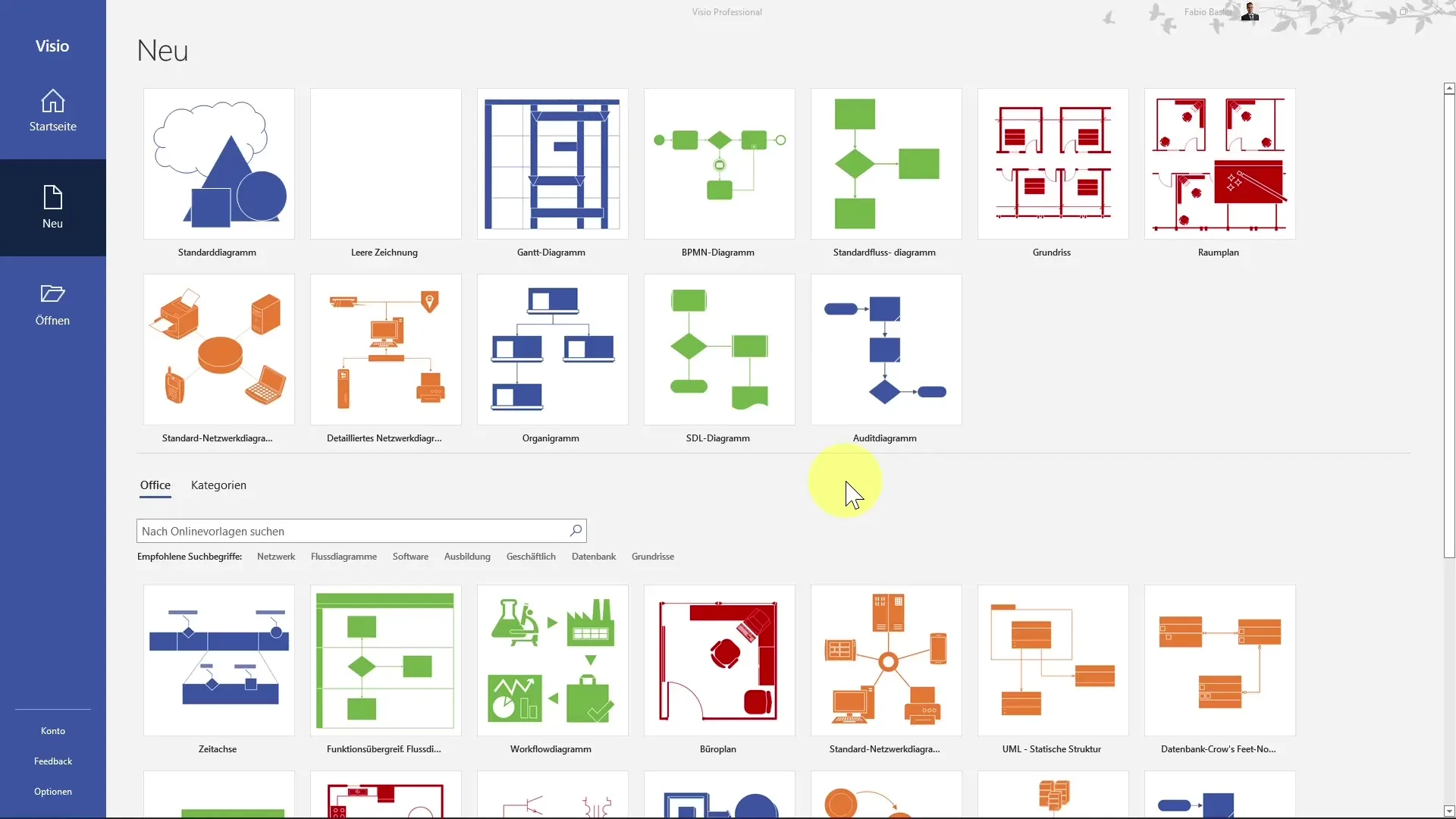 Create a Gantt chart in MS Visio step by step