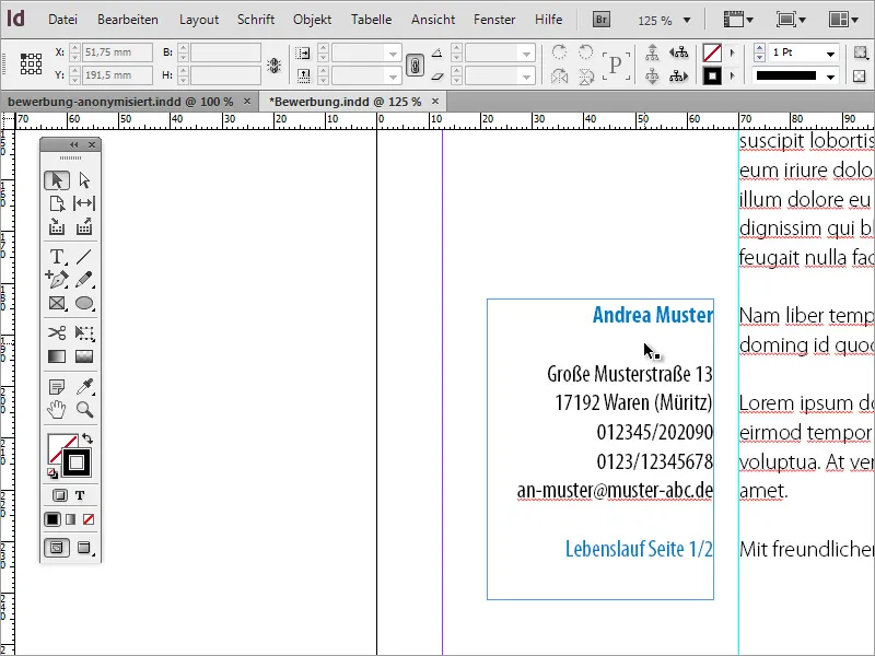 Zaprojektuj profesjonalny layout aplikacji o pracę: minimalistyczny styl.