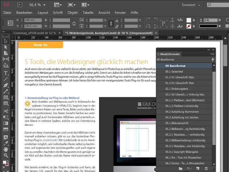 Nyt i Creative Cloud: InDesign CC 9 (juni 2013) - ePUB