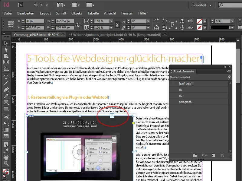 Nouveautés dans le Creative Cloud : InDesign CC 9 (juin 2013) - ePUB