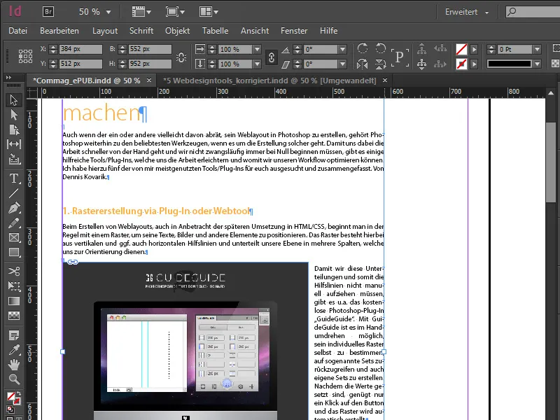 Nytt i Creative Cloud: InDesign CC 9 (juni 2013) – ePUB