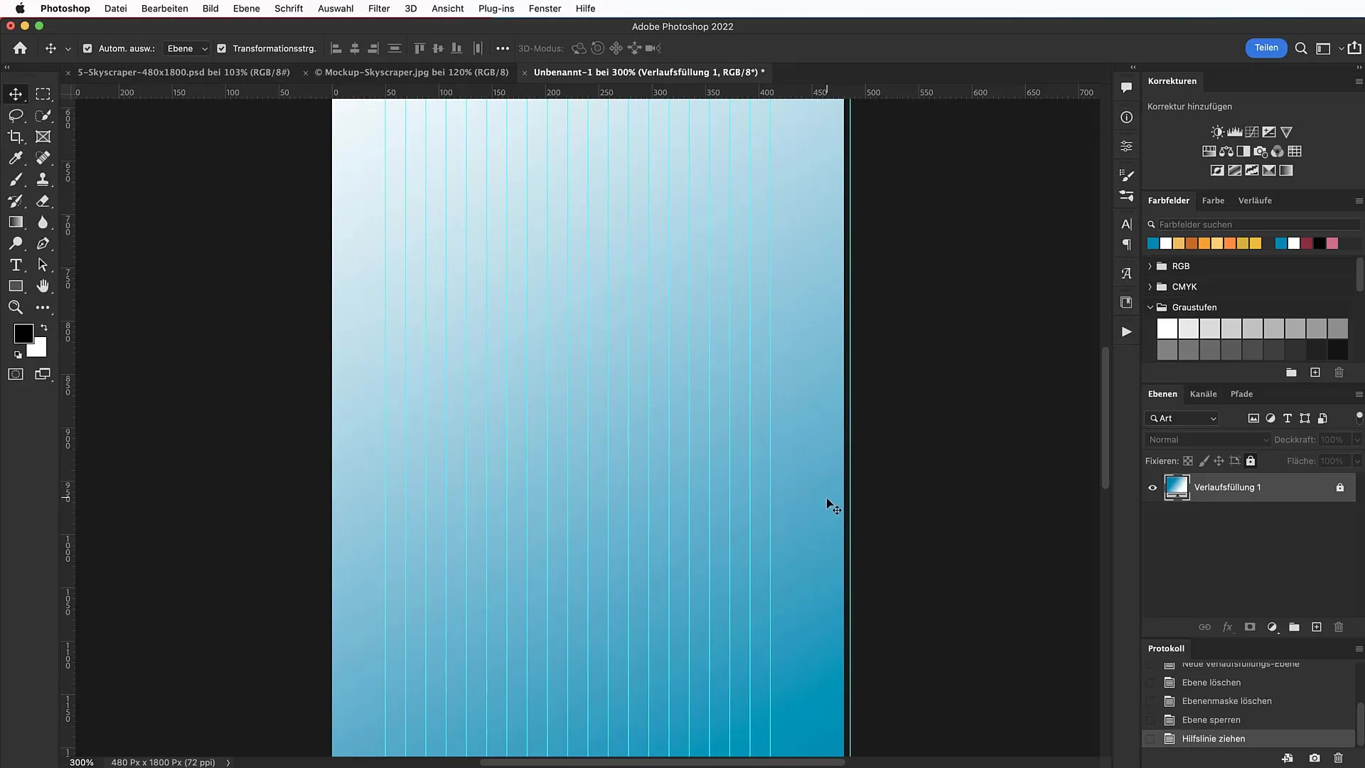 Create a "Melting Skyscraper Banner" in Photoshop