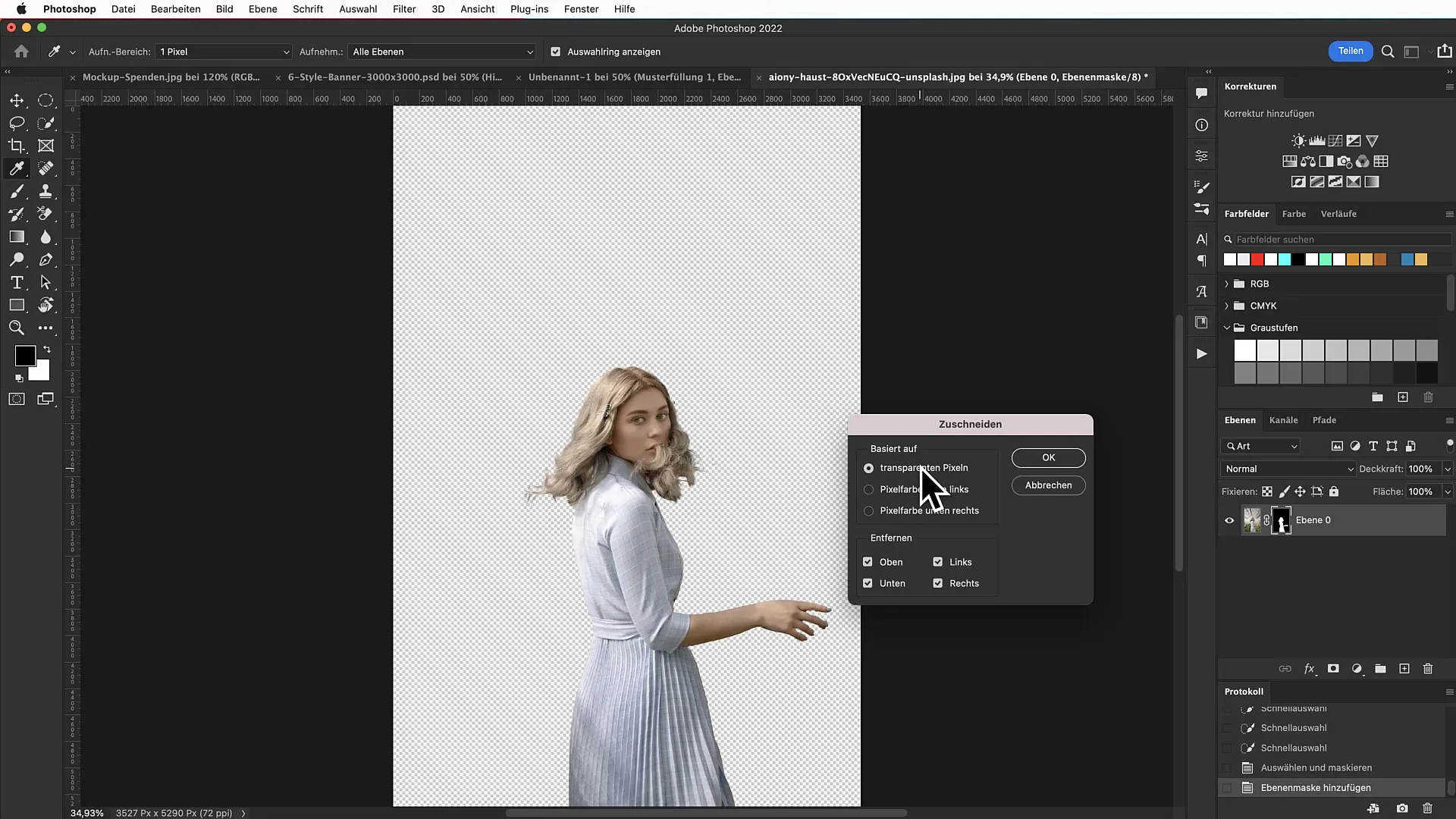 Desain spanduk tipografi di Photoshop