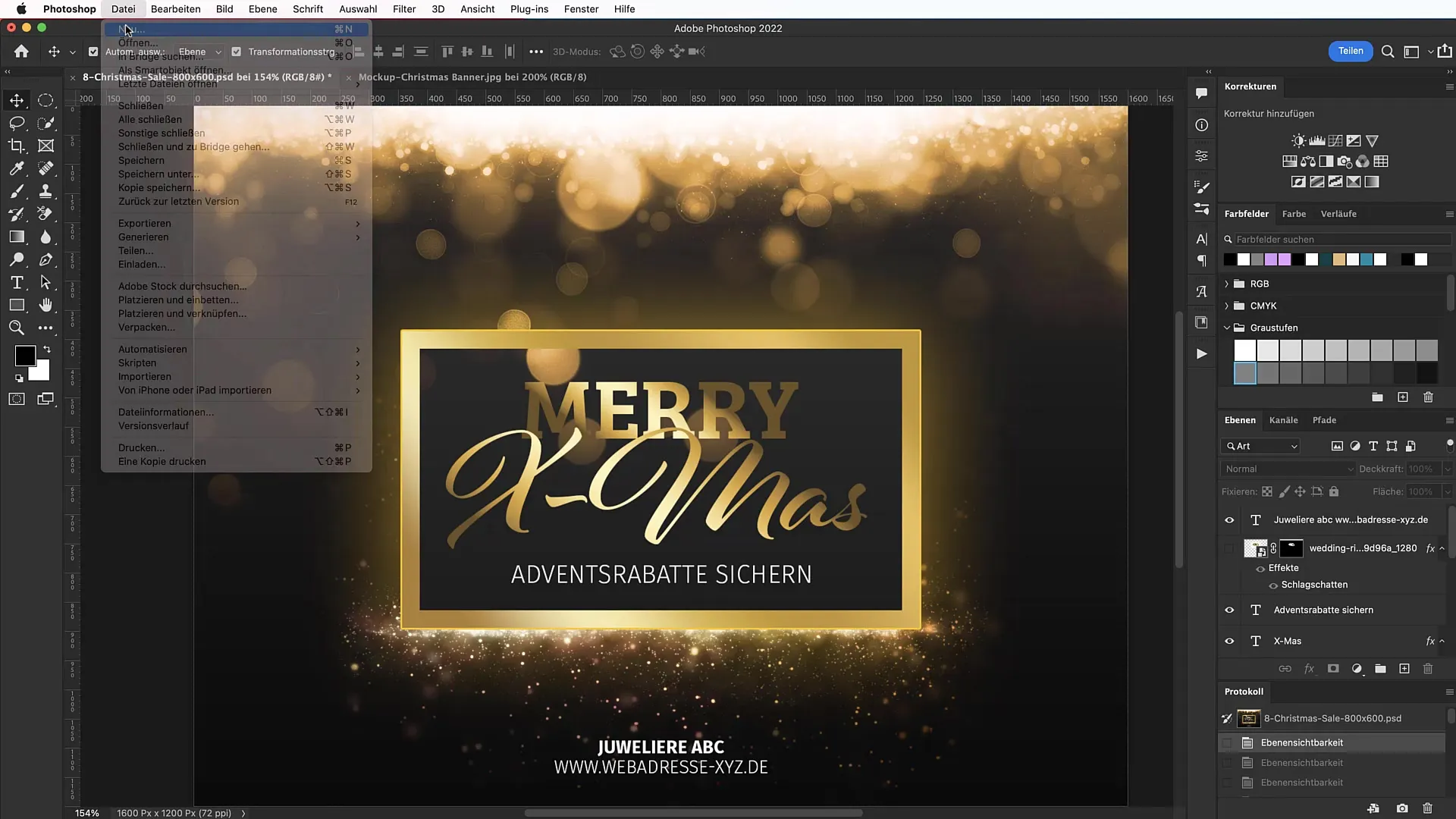 Membuat Desain Natal di Photoshop: Ciptakan Desain Pesta