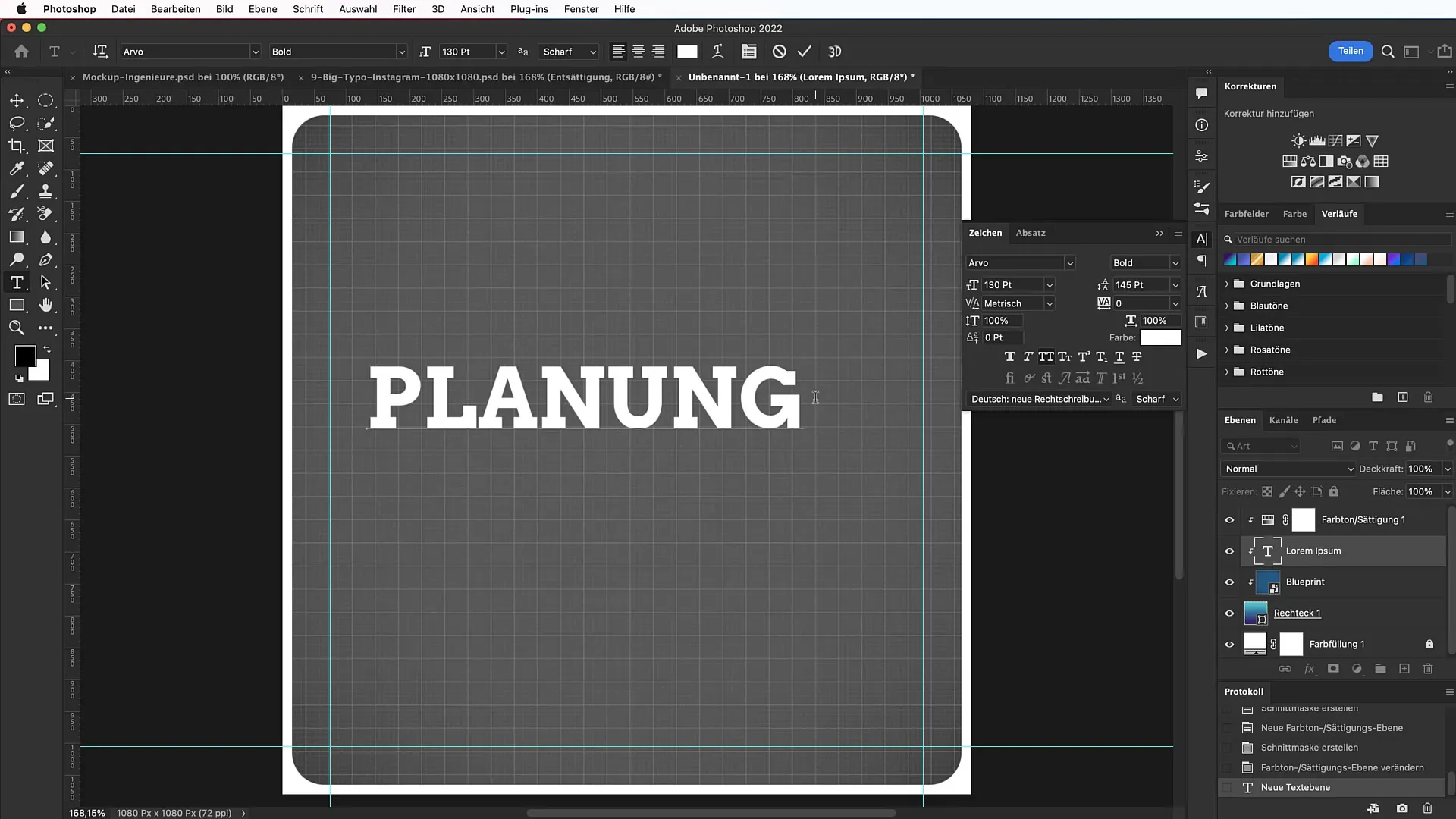 Tipografia in primo piano: Guida per il tuo banner pubblicitario in Photoshop