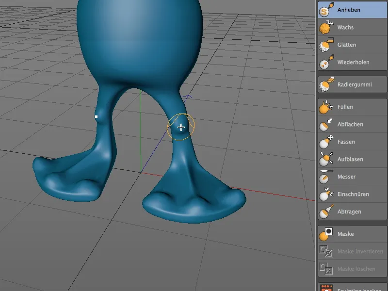 Novo no Release 14 - Modelagem de detalhes com Sculpting.