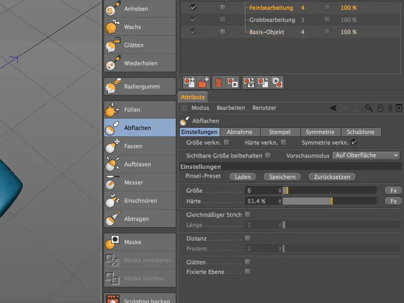 Novo no Release 14 - Modelagem de detalhes com Sculpting.