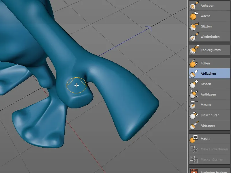 Uus versioonis 14 - detailide modelleerimine skulptuuriga