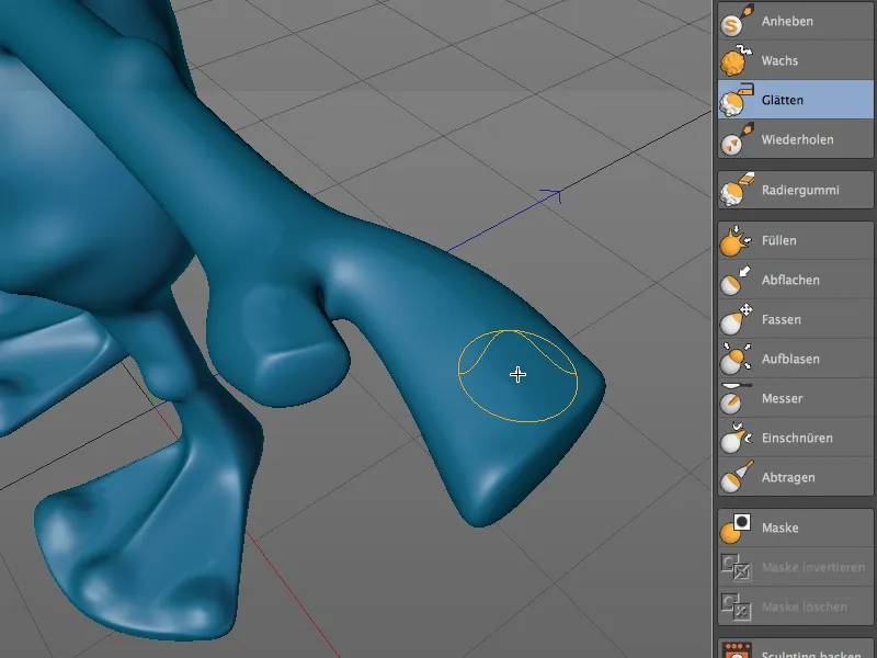 Uus versioonis 14 - detailide modelleerimine skulptuurimisega