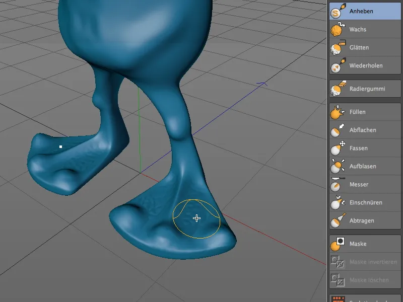 Novo no Release 14 - Modelagem de detalhes com Sculpting.