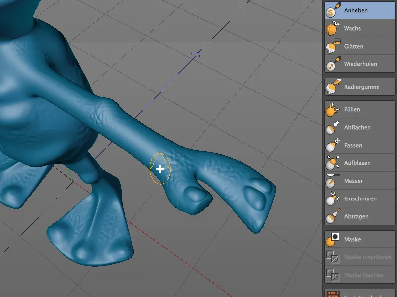 Novo no Release 14 - Modelagem de detalhes com Sculpting.