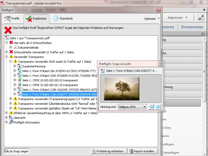 Preflight-Profil i Acrobat - Översikt