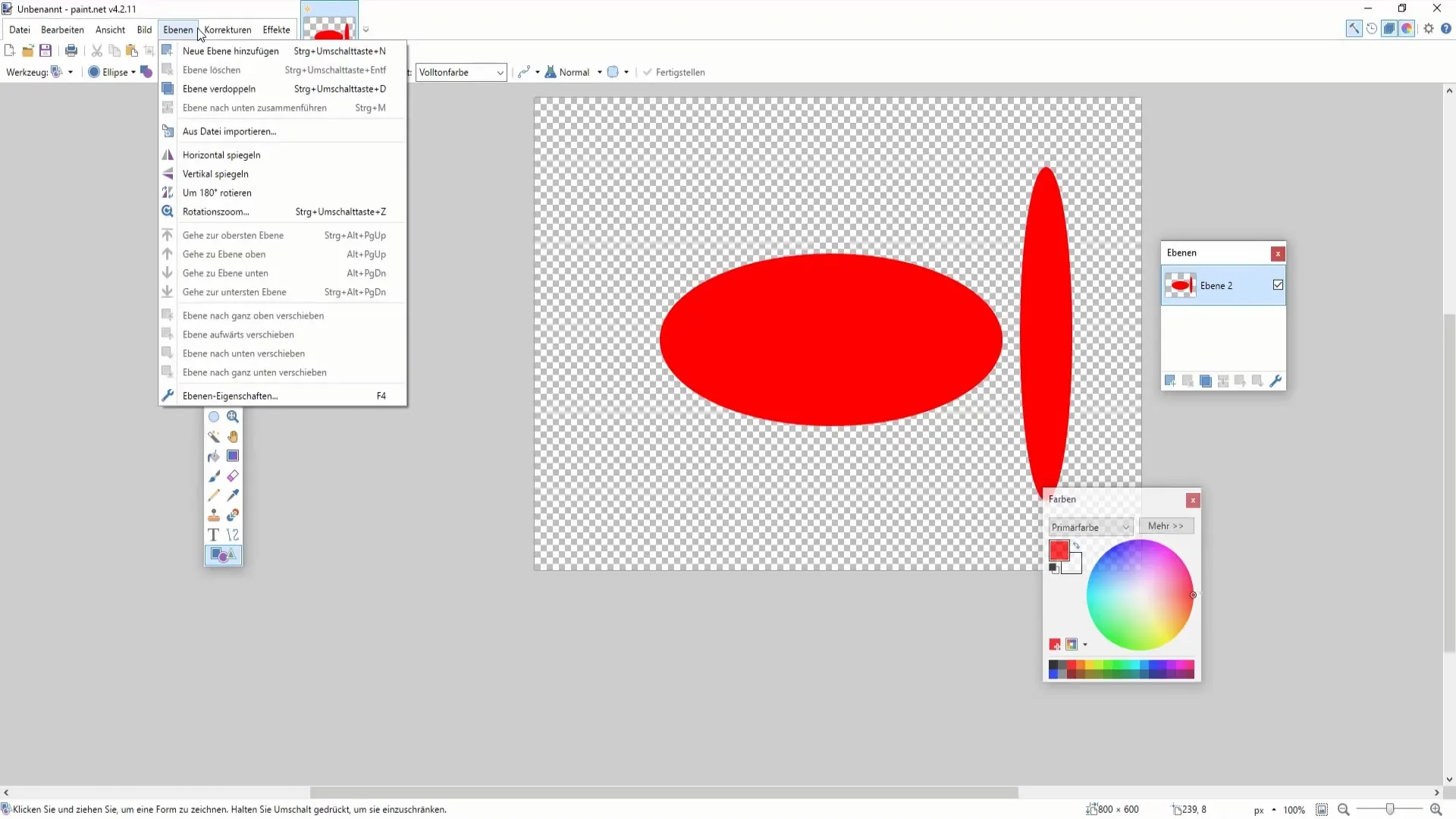 Paint.NET - Effektiv kopiering og drejning af objekter