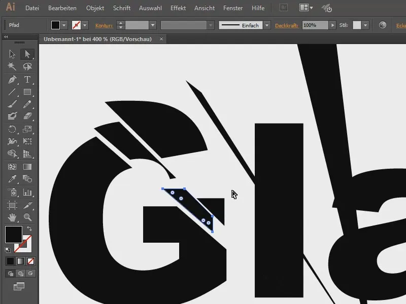 Tips & tricks för Adobe Illustrator: Sprucket glas