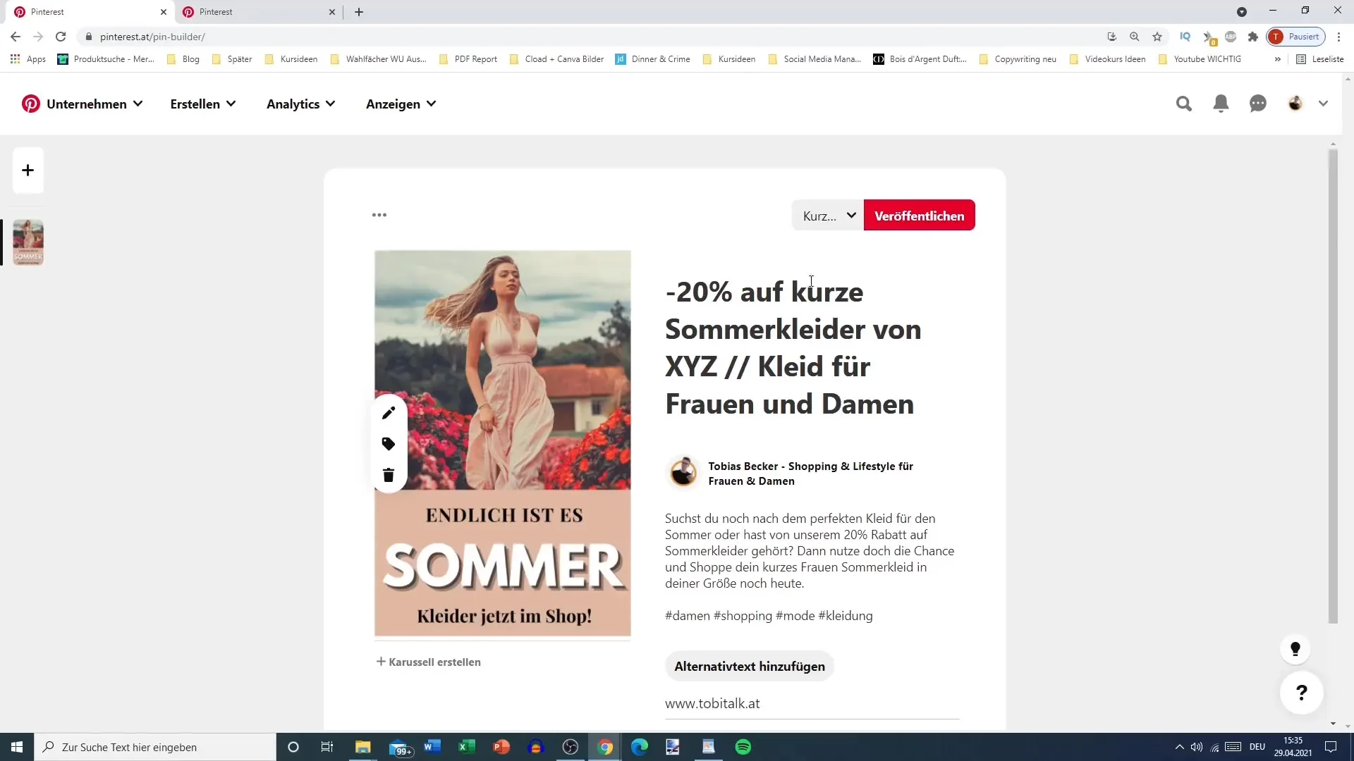 Pintslite edukas üleslaadimine: Samm-sammult juhend Pinteresti jaoks