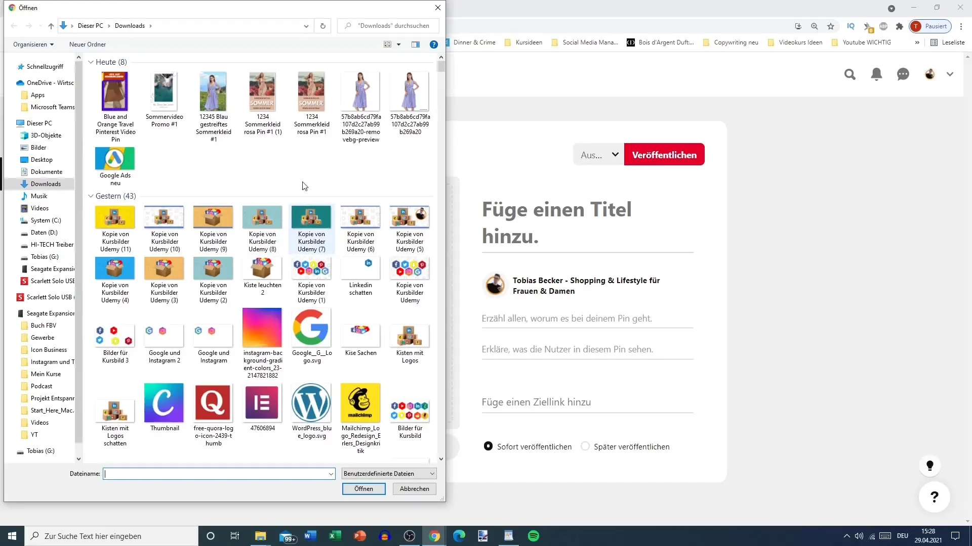 Pins succesfuldt uploadet: Trin-for-trin vejledning til Pinterest