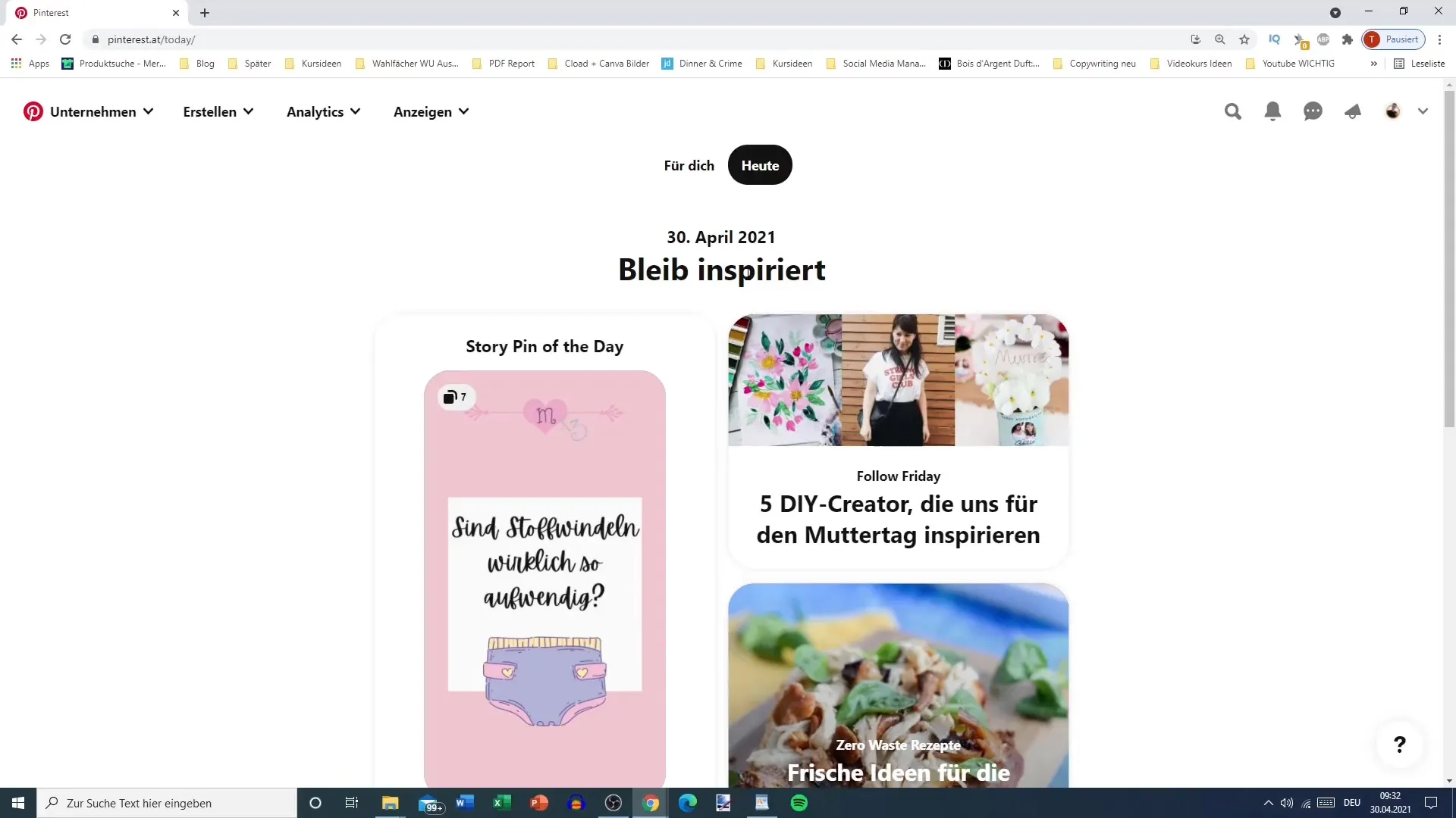 Pinterest-markedsføring | De bedste tips til i dag-tabben