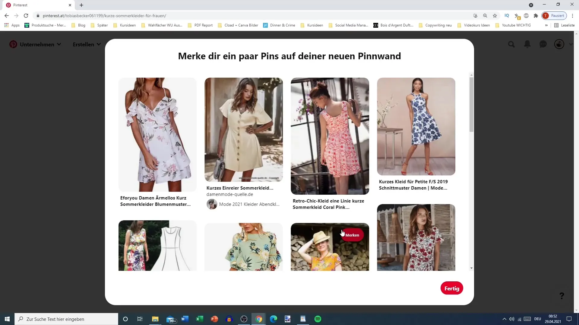 Loo oma esimene Pinteresti tahvel: samm-sammuline juhend