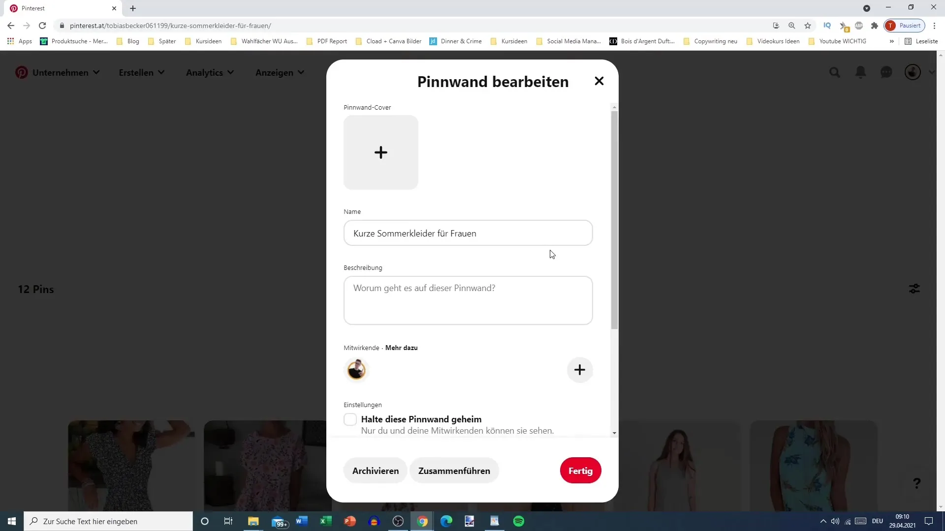 Conceber os pinboards do Pinterest de forma mais eficaz - eis como funciona