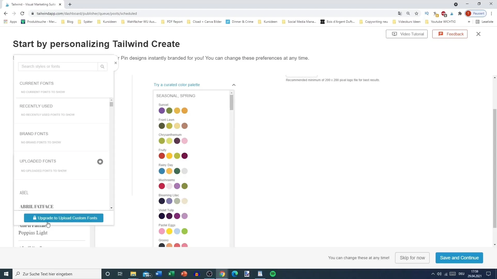 Criar gráficos para o Pinterest facilmente com o Tailwind